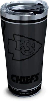 Tervis - Vaso de acero inoxidable 100 aniversario - NFL - Kansas City Chiefs Foto 1 de 3