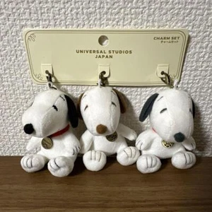 USJ Exclusive Peanuts Snoopy Mascot Charm Set Universal Studios Japan - Picture 1 of 6