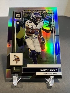 2022 Donruss Optic Dalvin Cook Silver Holo Prizm No. 128 Minnesota Vikings - Picture 1 of 2