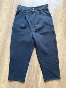Pantalones de lana Comme Des Garcons para hombre Polartec. Entrepierna semi gota. Negro talla L - Imagen 1 de 8