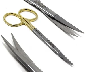 Iris Scissors, 4.5", Straight, Heavy Pattern, Premium German Grade Stainless CE - Picture 1 of 3