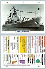 Herluf Trolle - 1965 - Frigates - Atlas Warships Maxi Card