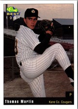 1991 Classic Best Kane County Cougars Thomas Martin #7 Kane County Cougars