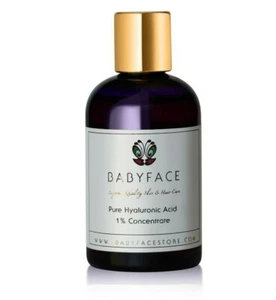 Babyface 100% Pure HYALURONIC ACID Concentrate Serum No Fillers Plumping Hydrate - Picture 1 of 6