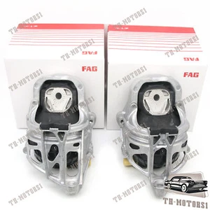 Pair of L&R Engine Mounts FAG For Audi A6 A7 A8 Quattro Q7 VW Touareg (CR7) 3.0L - Picture 1 of 6