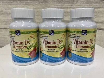 Gomitas Nordic Naturals Vitamina D3 - Colecalciferol Natural Vitamina D, 60 Ct 3x Foto 1 de 3
