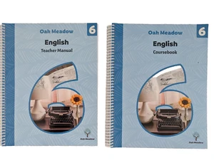 Oak Meadow 6th Grade English Coursebook & Teacher Manual 2024, - Picture 1 of 1