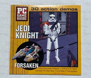 PC Game Guide Demo CD Star Wars Jedi Knight X-Wing vs TIE Fighter Outlaws - Picture 1 of 7