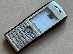 Nokia E50 Full Housing Cover Silver With Button And Keypad - Picture 1 of 16