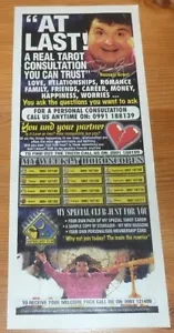 1999 VINTAGE MEDIUM AD RUSSELL GRANT A REAL TAROT CONSULTATION YOU CAN TRUST - Bild 1 von 2