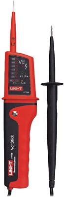 Spannungsprüfer 2-polig Spannungstester Drehfeldmessgerät Durchgang IP65 UT15B - Bild 1 von 4