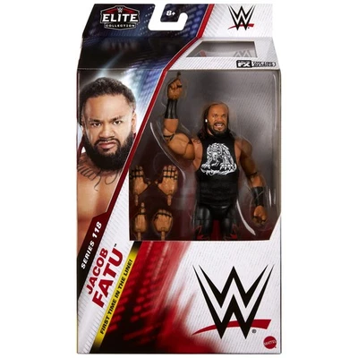 Figura de acción de lucha libre de juguete Mattel Jacob Fatu - WWE Elite 118 Foto 1 de 3
