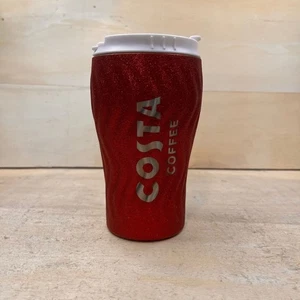 Costa Coffee Glitter Sparkle Travel Mug Cup Limited Edition - Picture 1 of 3