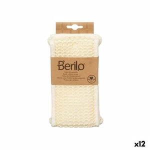 Éponge de Massage Berilo B7083-16 Blanc [12 Unités] - Afbeelding 1 van 3