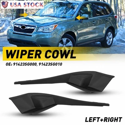 Upgraded For 2014-2018 Subaru Forester Windshield Window Wiper Cowl Cover Panel - Image 1 of 4