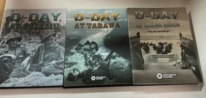Decision Games D-Day at Peleliu Board, Tarawa, And Omaha Beach Boards And Rules - Picture 1 of 8