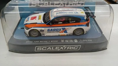 SCALEXTRIC BMW 125 SERIE 1 BTCC GAROX Slotcar - Bild 1 von 4