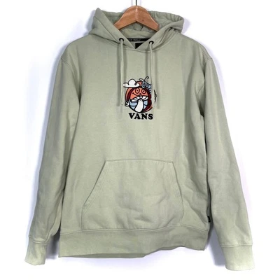 Vans Para Hombres S Sudadera con Capucha Pullover Bordado Gráfico de Setas Monopatín Psicodélico Foto 1 de 4