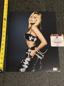 MARGOT ROBBIE Signed 11x14 PHOTO SUICIDE SQUAD BARBIE WOLF GAI GA CERT JSA ACOA - Picture 1 of 3