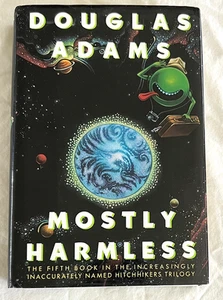Mostly Harmless - Douglas Adams (Signed) 1st Edition/1st Printing, 1992, HC/DJ - Imagen 1 de 3