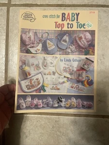 American School of Needlework Cross Stitch for Baby Top To Toe 3719 Vtg 1999 - Picture 1 of 2