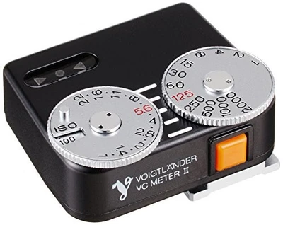 Medidor de luz negro Voigtlander VC Meter II Japón Foto 1 de 4