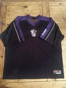 Sacramento Kings NBA Nike Team Warm Up Jersey XL Distressed - Picture 1 of 6