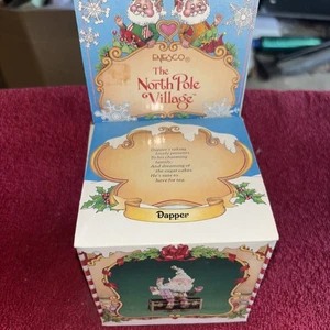 Enesco The North Pole Village Dapper Elf 1988 - Picture 1 of 14
