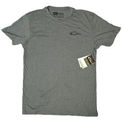 Camiseta Drake Clothing Company Para Hombre Manga Corta Verde Oliva Talla L (AB) Foto 1 de 4