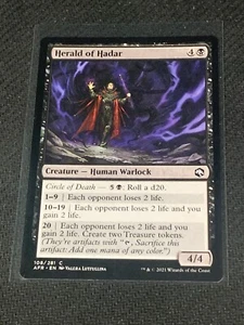 Magic the Gathering Adventures in Forgotten Realms Herald of Hadar - Picture 1 of 2