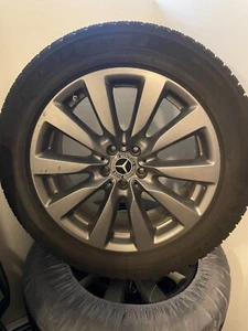 OEM 19" Mercedes Wheels with Winter Tires - Picture 1 of 9