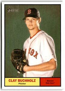 2010 Topps Heritage Clay Buchholz Boston Red Sox #16