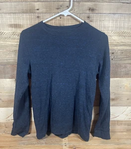 Urban Pipeline Navy Blue Boys XL Top Awesomely Soft Long Sleeve Waffle Tee Shirt - Picture 1 of 3