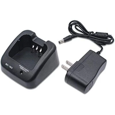 BC-160 Charger for ICOM IC-A14 IC-F14 IC-F24 IC-F33GS IC-F33GT IC-F3011 IC-F4011 - Image 1 of 4