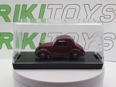 Fiat Topolino B Chiusa Brumm 1/43 Rosso - Immagine 1 di 4