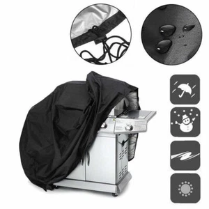 Waterproof Heavy Duty BBQ Cover Barbecue Grill Protector Outdoor Cover Windproof - Picture 1 of 12