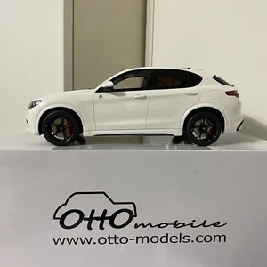 OTTO mobile 1/18 Alfa Romeo Stelvio Quadrifoglio Bianco 2017 (OT830) - Foto 1 di 13