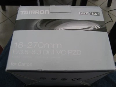 Lente para Canon Tamron B008 18-270 mm f/3,5-6,3 Di-II VC PZD Foto 1 de 3