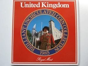 1985 Royal Mint Brilliant Uncirculated year set blister pack - Picture 1 of 6