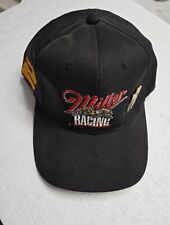 Miller Racing Beer Hat Nascar Snapback Rusty Wallace Black W/Miller Lite Pin
