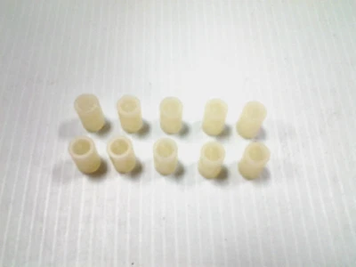 (10 Pcs.) Polaris 5435065 FUEL TANK SPACER .250X.375X.593 NYLON FREE S&H - Image 1 of 2