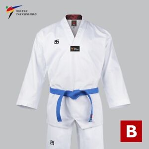 MOOTO BS 5 (Basic 5) Standard Taekwondo Uniform TKD WT Dobok [White-Neck]