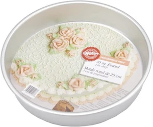 3 - Wilton Performance Pans Aluminum 10-Inch Round Cake Pan - Picture 1 of 4
