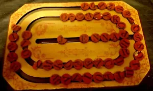 Antique toy, wooded spelling board - Picture 1 of 1