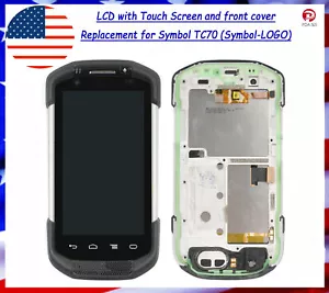 LCD con Touch Screen e Front Cover Ricambio per Symbol TC70 (Symbol-LOGO) - Foto 1 di 6