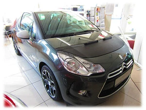 CAR HOOD BONNET BRA fit Citroen DS 3  NOSE FRONT END MASK BRA DE CAPOT TUNING - Bild 1 von 3