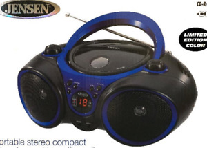Jensen CD-490 Portable Sport Stereo CD Player with AM/FM Radio & Aux Line-in  