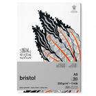 Bloc Papier Bristol   Extra Lisse   A5   250G   20 Feuilles   Winsor Et Newton