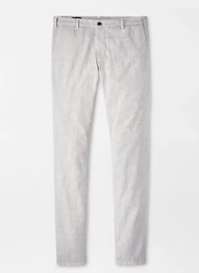 NEW PETER MILLAR GOLF CROWN CRAFTED SOMERSET FLAT FRONT TROUSER PANT, SIZE 34 - Picture 1 of 4