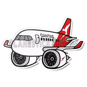 Qantas Airbus A321 NEO XLR Magnet - Picture 1 of 1
